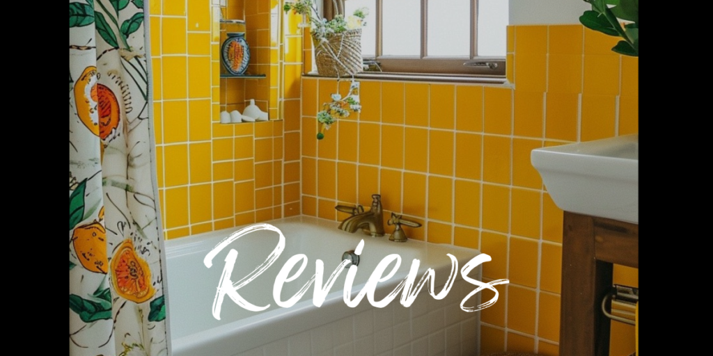 yellow bathroom